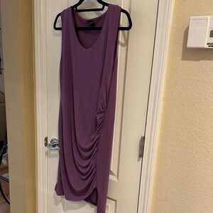 Free Press Asymmetrical Purple Dress